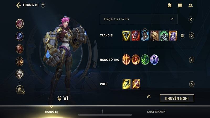 Bộ trang Bị semi tank của Vi