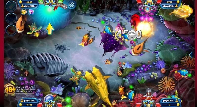 Game bắn cá sở hữu hệ sinh vật biển vô cùng đa dạng