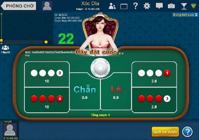 Luật chơi xóc đĩa online nên biết tại Ibet68