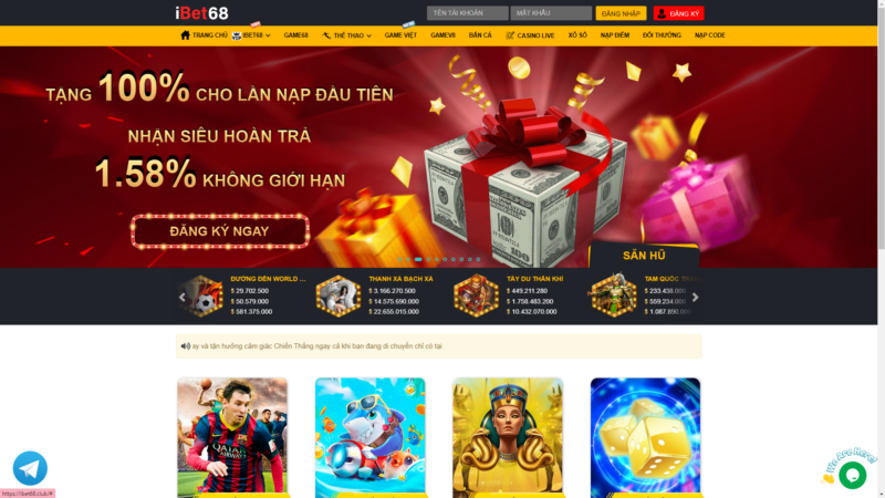 Nhà cái Ibet68 - Thương hiệu chất lượng cho mọi cuộc chơi cá cược